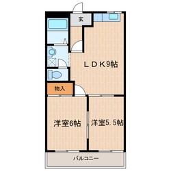 掛川駅 徒歩9分 2階の物件間取画像